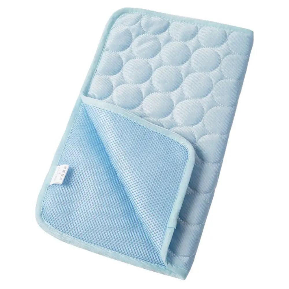 New Dog Mat Cooling Summer Pad Mat For Dogs Cat Blanket Sofa Breathable Pet Bed Summer Washable For Small Medium Large Dogs Car